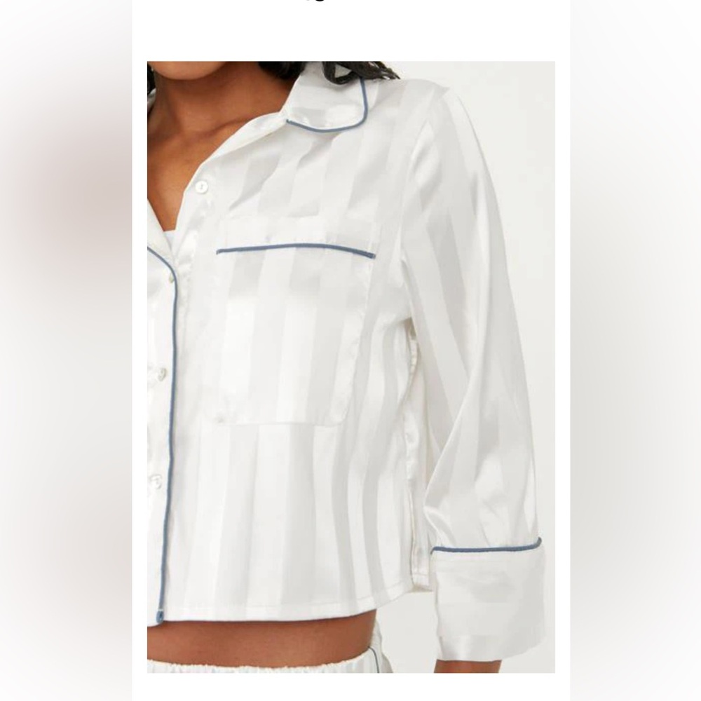 Free People Pajama Party Top - Ivory